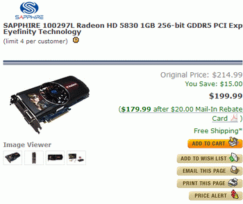 Radeon HD 5830